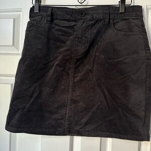 Vineyard Vines velveteen high waisted skirt